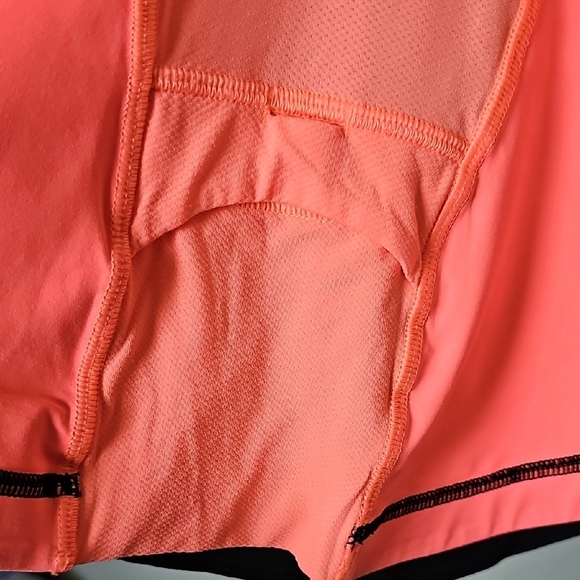 Lululemon Cardio Kick Black Pink Orange Racerback Tank Size 6 - Picture 8 of 14